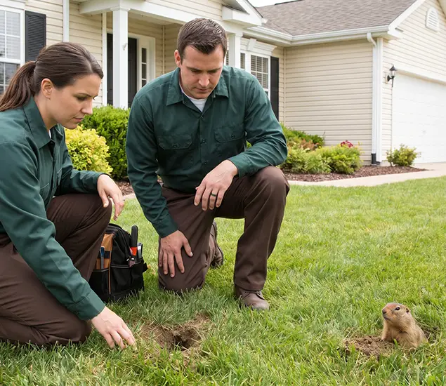 Your Professional Gopher Removal Experts in Wixom, MI