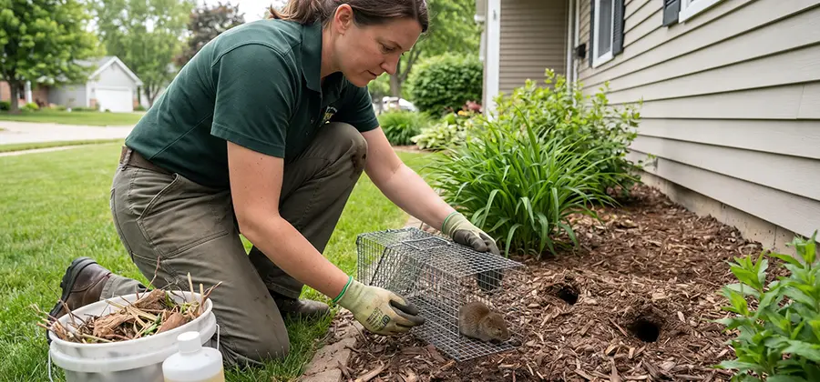 Organic Vole Control in Wixom