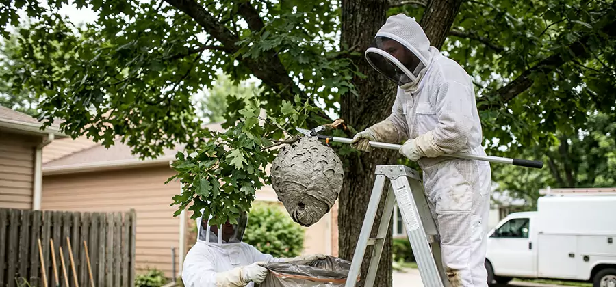 Wasp Nest in Tree Removal Wixom